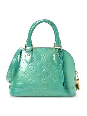 Louis Vuitton Vernis Alma Bb Blue Lagon #318930L10B